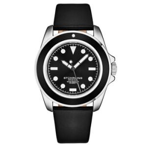 Aquadiver Quartz Black Dial Watch M17203