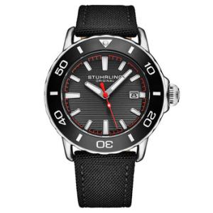 Aquadiver Quartz Black Dial Watch M18248