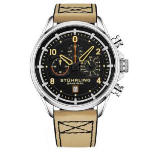 Aviator Black Dial Watch M15552