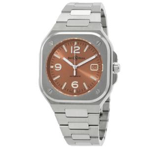 BR 05 Automatic Brown Dial Watch BR05ABRSTSST