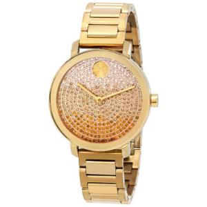 Bold Evolution Quartz Gold Dial Watch