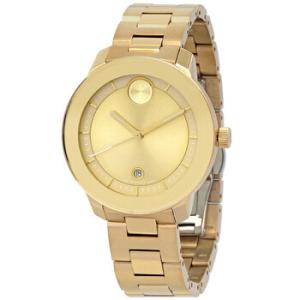 Bold Verso Quartz Gold Dial Watch