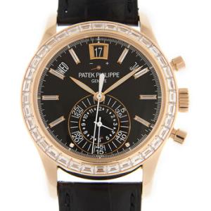 Complications Chronograph Annual Calendar Automatic Gold Diamond Watch 5961R010