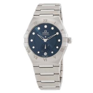 Constellation Automatic Chronometer Diamond Blue Dial Watch 131.10.34.20.53.001