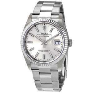 Datejust 36 Automatic Silver Dial Oyster Watch 126234SSO