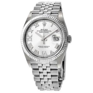 Datejust 36 Automatic Silver Diamond Dial Jubilee Watch 126234SRDJ