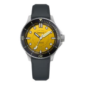 Divesport Titanium Yellow Dial Watch DETRJS