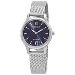 EcoDrive Blue Dial Watch EM089981L