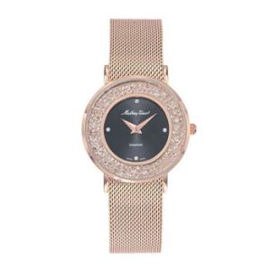 Electra Quartz Diamond Black Dial Watch D983SPN
