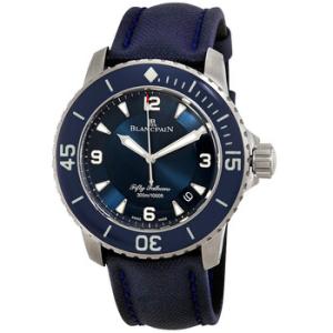 Fifty Fathoms Automatic Blue Dial Watch 501512B40O52A