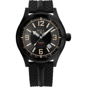 Fireman Automatic Black Dial Watch NM3098CP1JBKBR