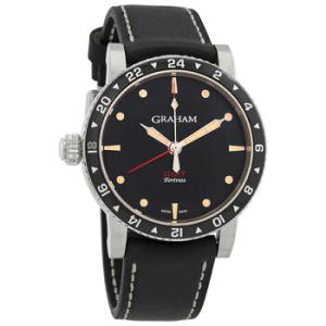 Fortress GMT Automatic Black Dial Watch 2FOBC.B03A