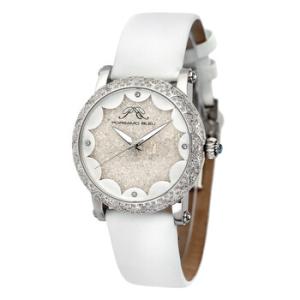 Genevieve Quartz White Dial Watch 681AGEL