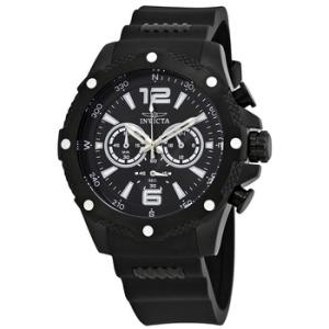 IForce MultiFunction Black Dial Black Polyurethane Watch