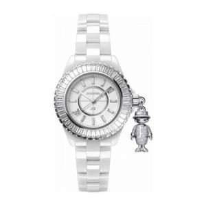 J12 Acte II Quartz Diamond White Dial Watch H6501