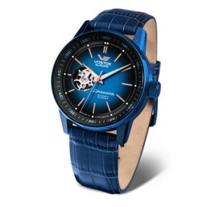 Limousine Automatic Blue Dial Watch NH38560D681