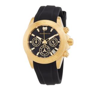 Manta Chronograph Quartz Black Dial Watch TM219042