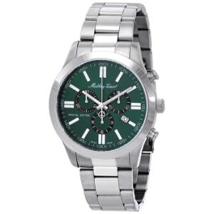 Mathy I Jumbo Chrono Chronograph Quartz Green Dial Watch H455CHVE