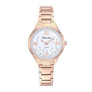 Nicole Quartz White Dial Watch D985SPI