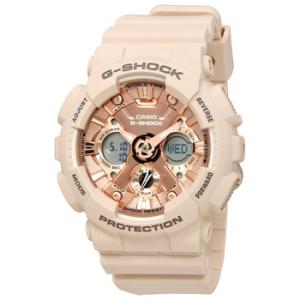 Open Box  Casio GShock Rose GoldTone Dial Watch GMAS120MF4ACR