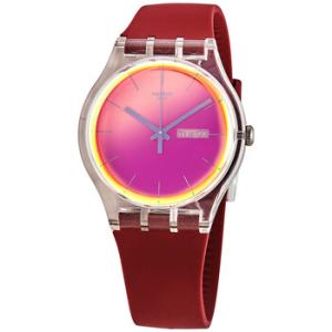 POLARED Quartz Red Dial Watch SUOK717