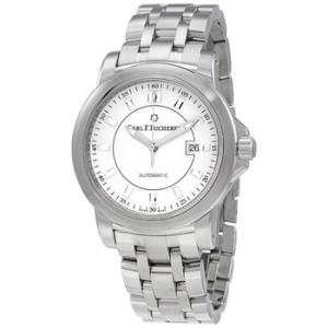 Patravi Autodate Automatic White Dial Watch 00.10636.08.23.21