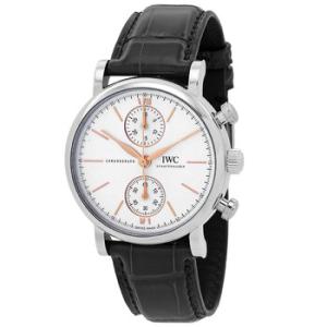 Portofino Chronograph Automatic Silver Dial Watch IW391406