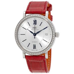 Portofino Silver Dial Diamond Automatic Watch