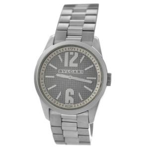 Preowned Bvlgari Solotempo Quartz Silver Dial Watch ST37S