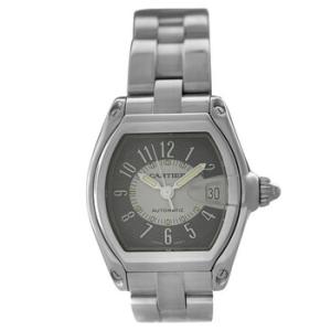 Preowned Cartier Roadster Automatic Grey Dial Watch