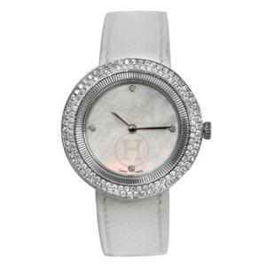 Preowned Hermes Passe Passe Quartz Diamond Watch PP1.430