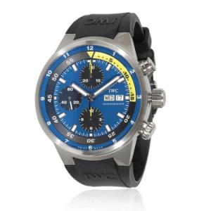 Preowned IWC Aquatimer Chronograph Automatic Blue Dial Watch IW378203