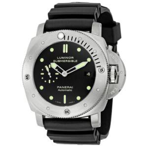 Preowned Panerai Luminor 1950 Black Dial Watch PAM00305