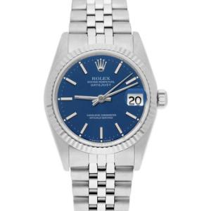 Preowned Rolex Datejust Automatic Blue Dial Watch 68274 BLSJ