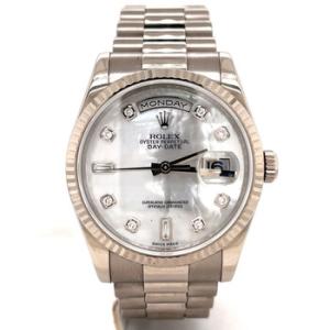 Preowned Rolex DayDate Automatic Diamond Watch 118239MDP