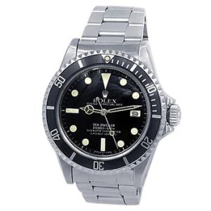 Preowned Rolex Sea Dweller Automatic Black Dial Watch