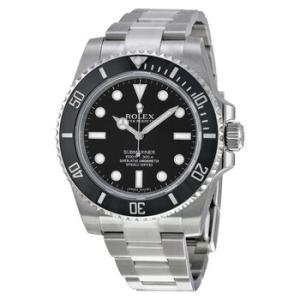 Preowned Rolex Submariner Black Dial Watch