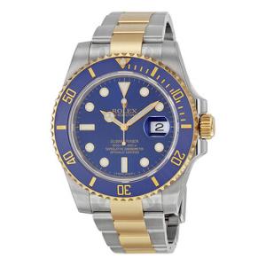 Preowned Rolex Submariner Blue Dial Watch 116613LB