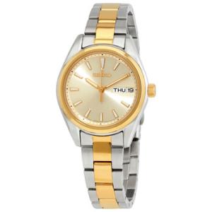 Quartz Gold Dial Twotone Watch SUR354P1