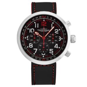 Ronda Auto Chronograph Automatic Black Dial Watch B560A17