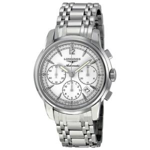 SaintImier Automatic Chronograph White Dial Watch