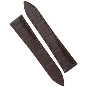 Savoir 19 mm Alligator Leather Watch Band No clasp