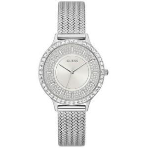 Soiree Crystal Silvertone Dial Watch GW0402L1