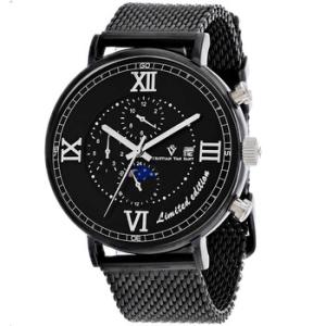 Somptueuse LTD Chronograph Automatic Black Dial Watch CV1159