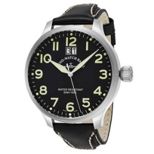 Sos Quartz Black Dial Watch 62217003A1