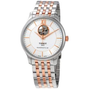 Tradition Silver Dial  Twotone Watch T063.907.22.038.01