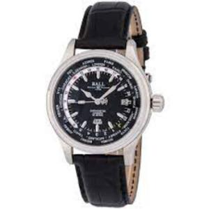 Trainmaster Worldtime Automatic Black Dial Watch GM2020DLCJBK