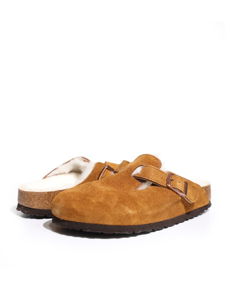 BIRKENSTOCK - Boston VL Shearling Mink