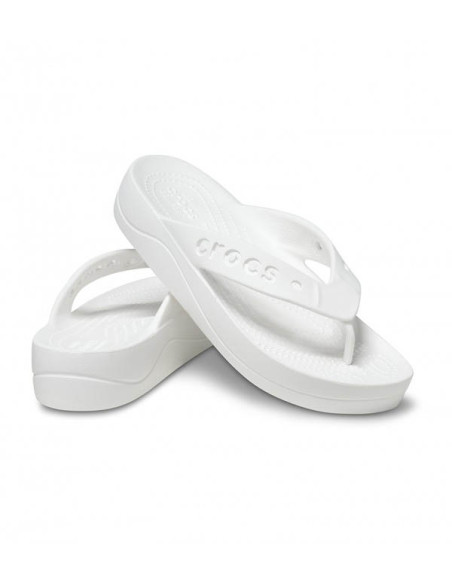 Crocs - Baya   Platform   Flip Whi