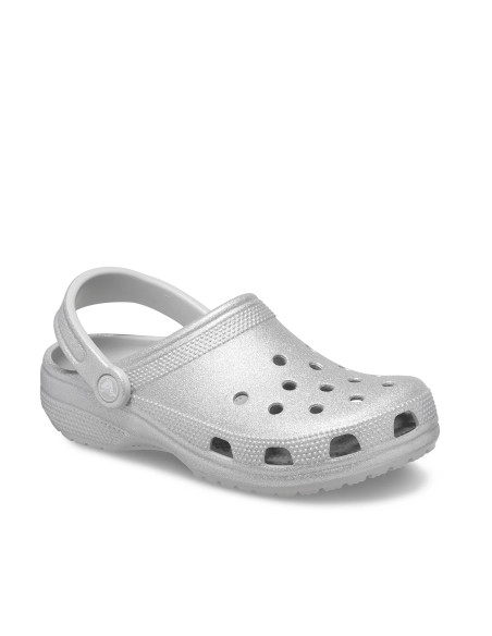 Crocs - Classic  Glitter  Clog SilGlt